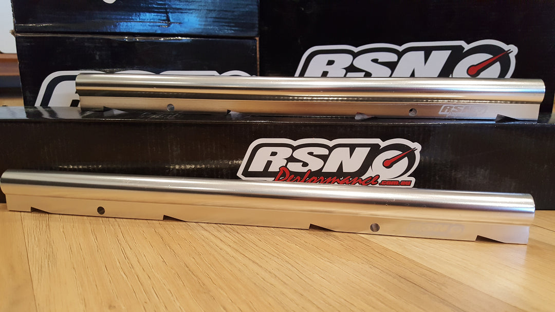 LS1 Fuel rails for OEM Manifolds In Silver – RSN Performance