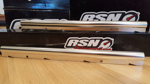LS1 Fuel rails for OEM Manifolds In Silver