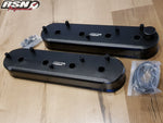 Holden LS1 Fabricated Anodised Natural Rocker Cover Set. With Coil stands.