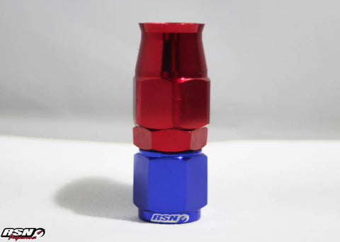 AN 6 Teflon Straight Swivel Fitting