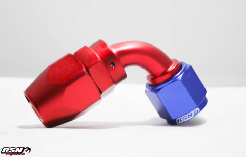 AN 8 90 Degree Swivel Fitting