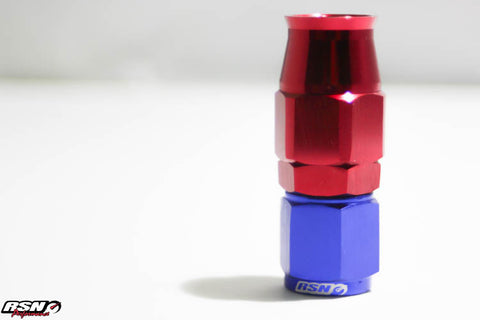 AN 8  Straight Swivel Fitting for Teflon hose