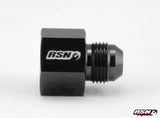 AN 10 to AN 8 Female to Male Reducer in Black