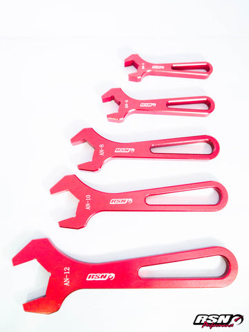 An4-An12 anodized spanner Kit